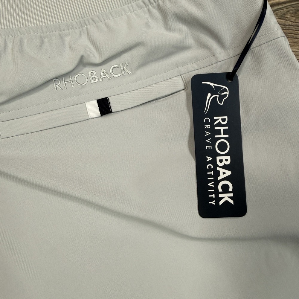 Rhoback Men's Delta Performance Joggers Pants Size 3XL Ghost Gray Pockets NWT - Picture 9 of 9